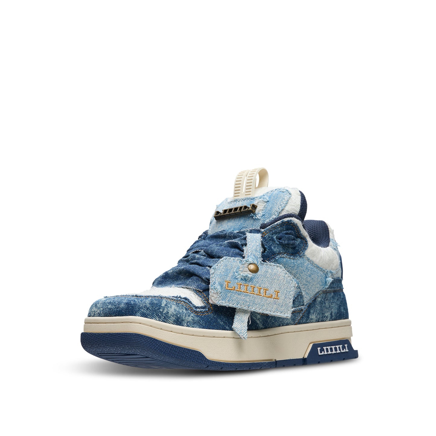 Liiiili Square Foot-Blue Denim