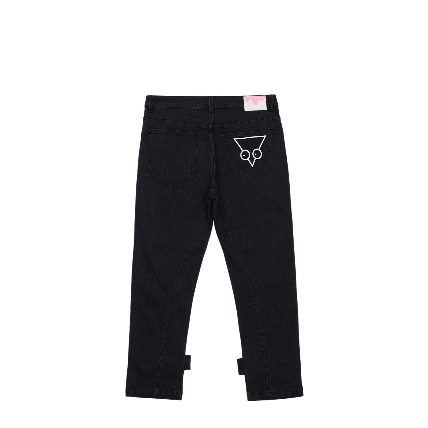 Printed Jeans - Black