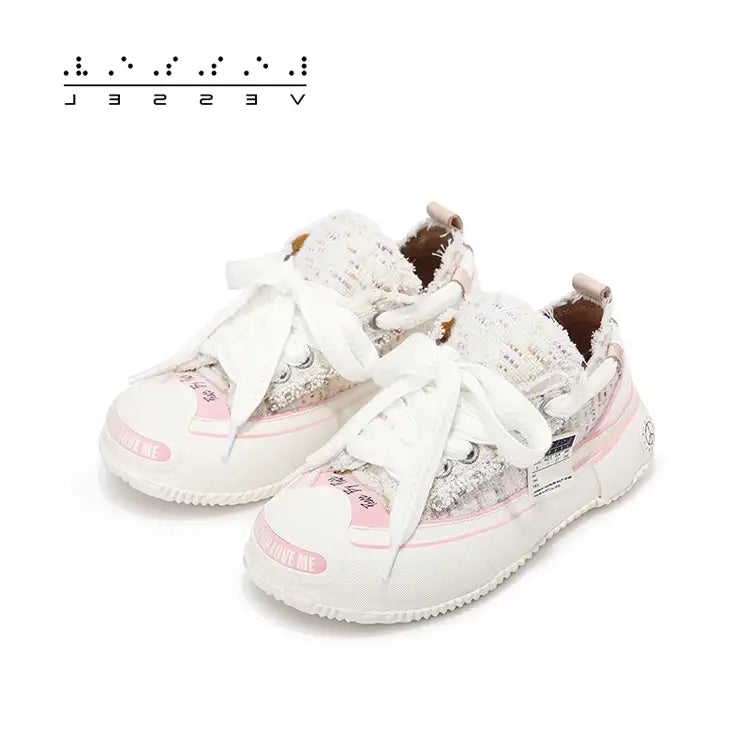 G.O.P. 2.0 MARSHMALLOW Lows White Tweed